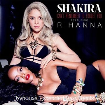 Shakira ft Rihanna   Cant Remember To Forget You (Jyvhouse Extended Bass Remix)