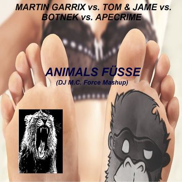 Martin Garrix vs. Tom & Jame vs. Botnek vs. Apecrime - Animals Füße (DJ M.C. Force Mashup)