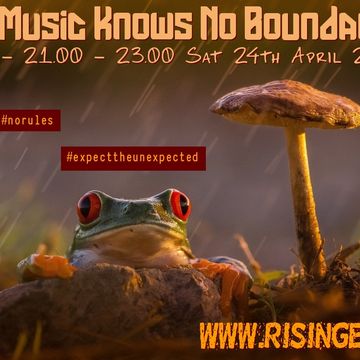 MUSHROOMS IN THE RAIN MIX - (Our Music Knows No Boundaries EP08) from 24.04.21 with tracklistings for www.risingedge.uk