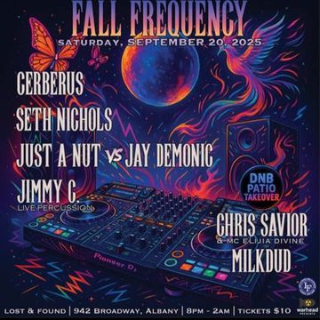 Milkdud and Chris Savior LIVE at Fall Frequency - Albany NY 092025 