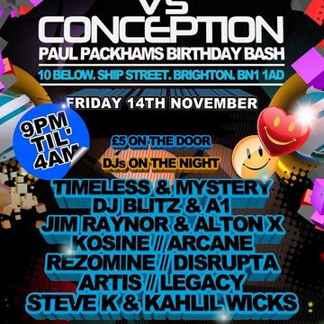 DJ ARTIS SQUEEZE V CONCEPTION SET FOR DJ A1's BIRTHDAY 