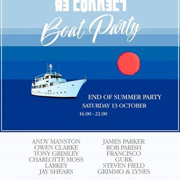 Re Connect Boat Party 13 10 2018 Downstairs  (Larkey)