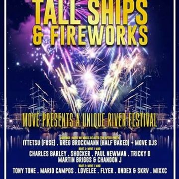 DJ FLYER TALL SHIPS & FIREWORKS PROMO MIX APR 2017