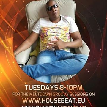 DJ FLYER MELTDOWN GROOVY SESSION LIVE ON HOUSE BEAT RADIO 22.8.2017