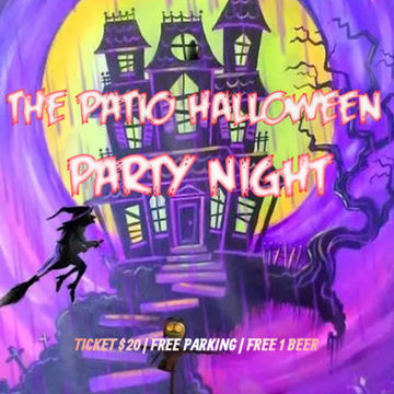 HALLOWEEN PARTY @THE PATIO  SATURDAY NIGHT