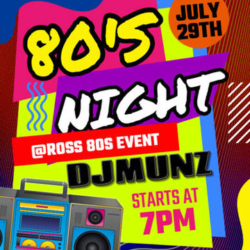 80s Party Mix    80s Classic Hits    80s Greatest Hits    80s Mix .This 80s event all the songs was requested by the crowd......