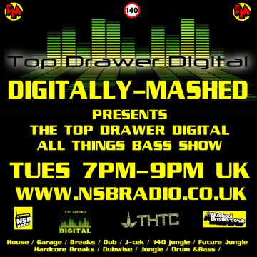 Digitally Mashed Pres The Top Drawer Digital Show live 0n NSBRadio 11 11 2014