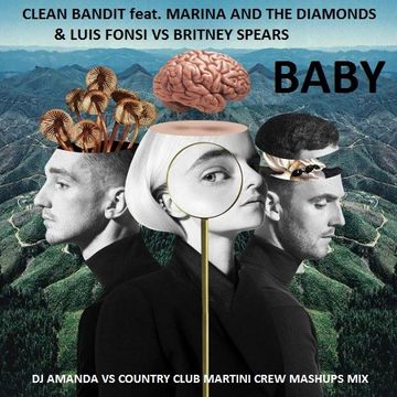 CLEAN BANDIT feat. MARINA AND THE DIAMONDS & LUIS FONZIE VS BRITNEY SPEARS   BABY [DJ AMANDA VS COUNTRY CLUB MARTINI CREW MASHUPS MIX]