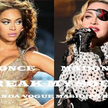 BEYONCE, MADONNA   BREAK MY SOUL (DJ AMANDA VOGUE MASHUPS REMIX)