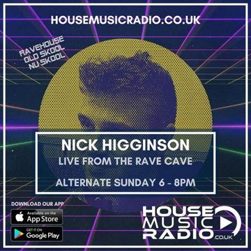 House Music Radio - The Rave Cave Ep.2 29/01/23 - Ravehouse, Acid , Nuskool Breaks , Oldskool Rave