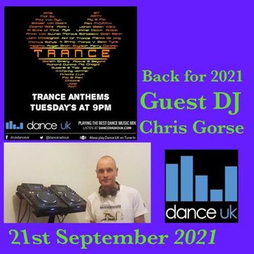 Alan Hastie - Trance Anthems with Chris Gorse Guestmix - Dance UK - 5/10/21