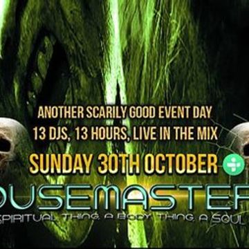 HOUSEMASTERS HALLOWEEN EVENT MIX