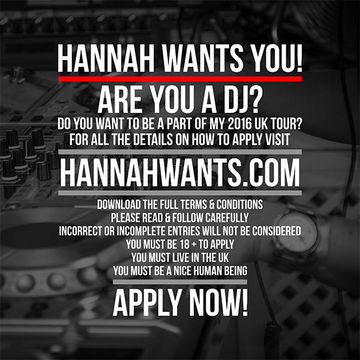 Hannah Wants 2015 competion mix