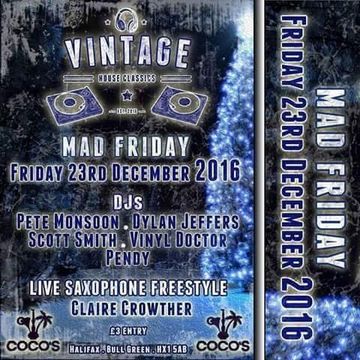 Dj Vinyldoctor @ Vintage   Mad Friday   23 12 16