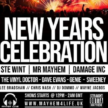 Dj Vinyldoctor Live On Mayhem Radio NYE 2020