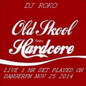 OLD SKOOL HARDCORE LIVE 1 HR SET RECORDED ON DANGERFM NOV 25 2014