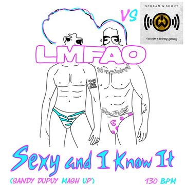 LMFAO VS WILL.I.AM Sexy and i know it Vs Scream & shout (Sandy Dupuy MASH UP) 130 BPM