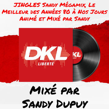 Jingles Émission Sandy Mégamix, Le Meilleur des Années 80 à Nos Jours - Animé et Mixé par Sandy (02/04/2021)