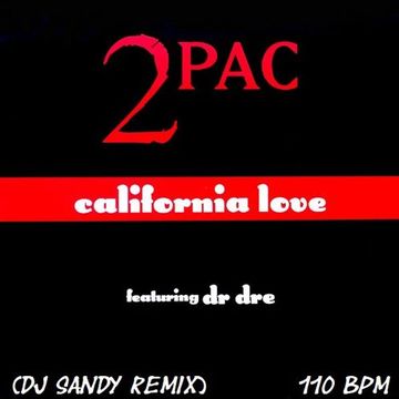 DJ SANDY REMIX 2 PAC featuring DR. DRE California love 110 BPM