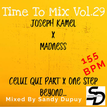 Time To Mix Vol.29 - Joseph Kamel x Madness - Celui Qui Part x One Step Beyond... - Mixed By Sandy Dupuy - 155 BPM