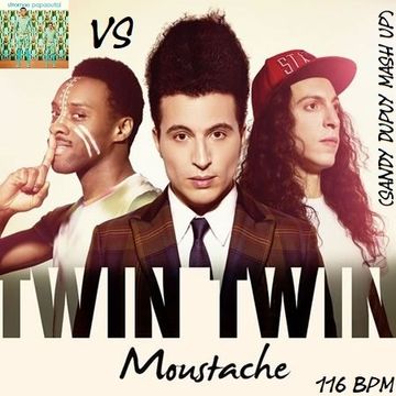 TWIN TWIN Vs STROMAE Moustache Vs Papaoutai (Sandy Dupuy MASH UP) 116 BPM