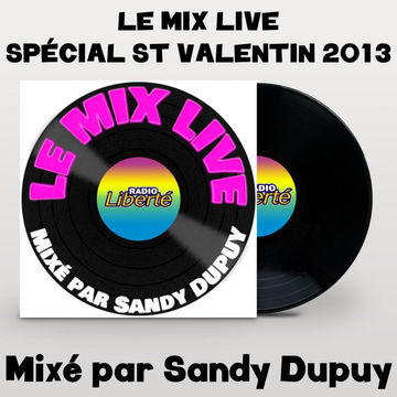 LE MIX LIVE - SPECIAL ST VALENTIN 2013 - Mixé par Sandy Dupuy