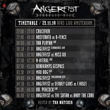 Angerfist - Diabolic Dice Warming up Mix