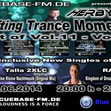 Herby@CF   Uplifting Trance Moments   Best of Vol.11   Vol.15 on cuebase fm.de (24.06.2014)