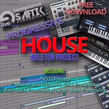 Ableton Live Project Progressive House - Click BUY for FREE Download