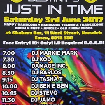 Damage Inc Live @ Destiny 9,Harwich,Essex,June 2017