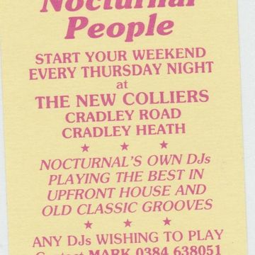Nocturnal People @ Colliers 1989-90 Mark "Tyger" Hughes plus MCs Badger & Chris D (part 2)