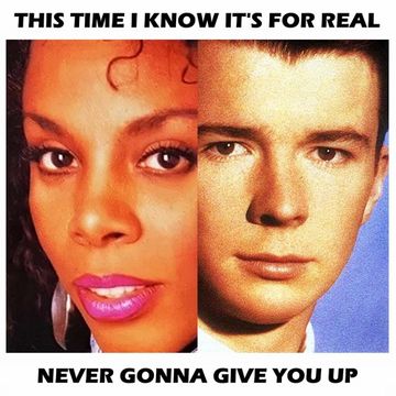 Donna Summer & Rick Astley   This Time I Know Its For Real & Never Gonna Give You Up