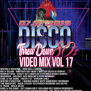 THROWDOWN RETRO 80'S VIDEO MIX VOL 17