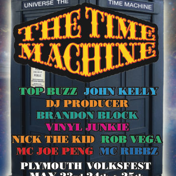 DJ John Kelly at Universe Reverse's The Time Machine 2014  