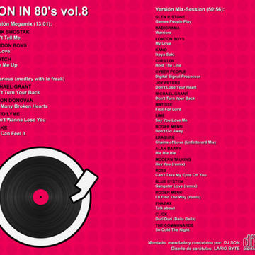 Son in 80´s vol.8 (Mix Session), Dj Son