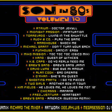 Son in 80´s vol.10 (MegaSession), Dj Son