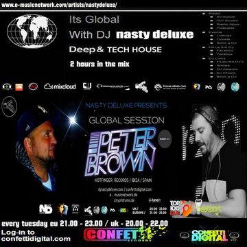 Global Session - Dj Nasty deluxe, Peter Gold - Confetti Digital UK / London