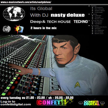 "It's Global" - Confettidigital - UK / London - Mixed by Nasty deluxe