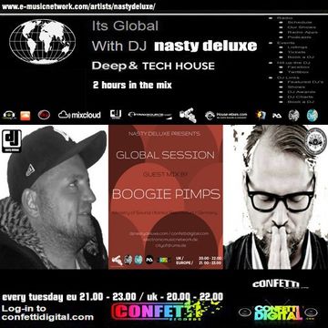 Nasty deluxe, Boogie Pimps - New Year's Eve Class Mix / Confetti Digital UK - London