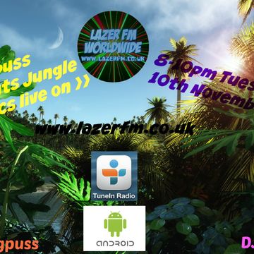 DJ Bagpuss Jungle Classics live on Lazer FM 10 November 2015