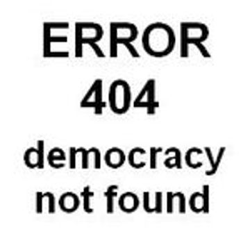 democracy not found