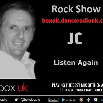 JC covering TC's Sunday Rock Show on Box UK Radio 10th Jan 2016