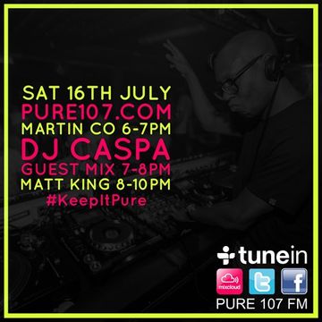 Martin Co Live On Pure 107 16.06.2016