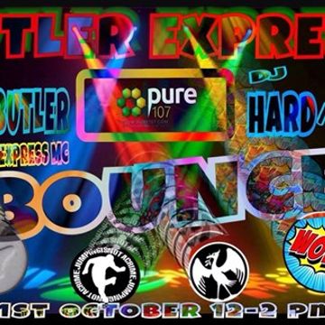 Chris Butler feat. Express MC - Butler Express feat DJ Hard n Fast on Pure 107 01.10.2017