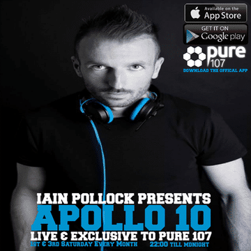 Iain Pollock - Apollo 10 Live On Pure 107 20.08.2016