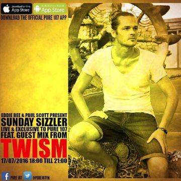 Sunday Sizzler - Eddie Bee Live On Pure 107 17.07.2016