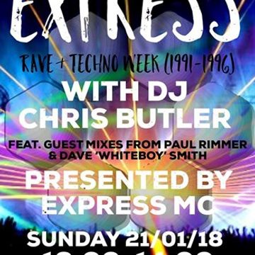 The Butler Express with DJ Chris Butler and Express MC, special guests Paul Rimmer and Dave White Boy Smith