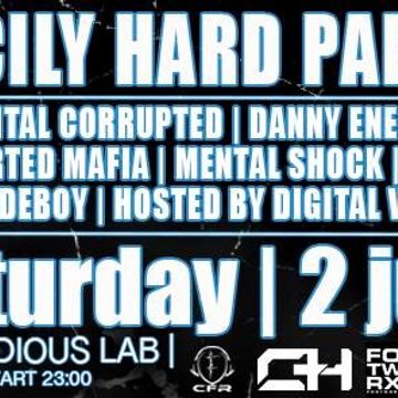 Mental Corrupted e Digital Vox @ Sicily Hard Party (Insidious Lab, Misilmeri Palermo 02-07-2016)