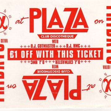 Part 1 The Plaza - Alpha night HMC & MC Flake E 23rd July 1993  