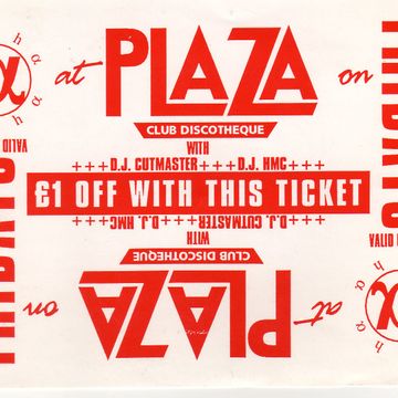 Alpha The Party Zone   Cutmaster Feb 1993 @ The Plaza